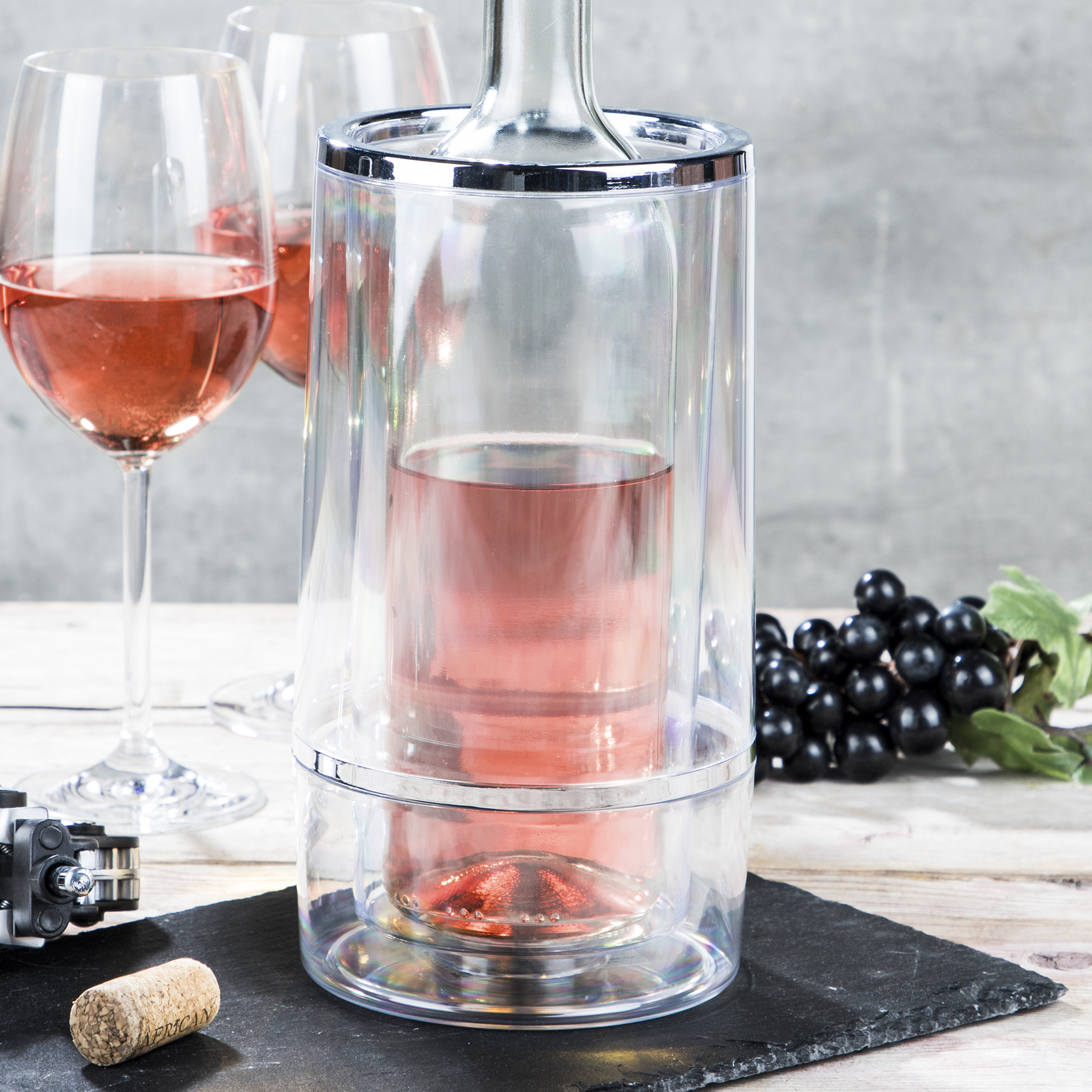 "Hochwertiger Weinkühler für Wein, Sekt, Champagner und Softdrinks "Hochwertiger Weinkühler für Wein, Sekt, Champagner und Softdrinks